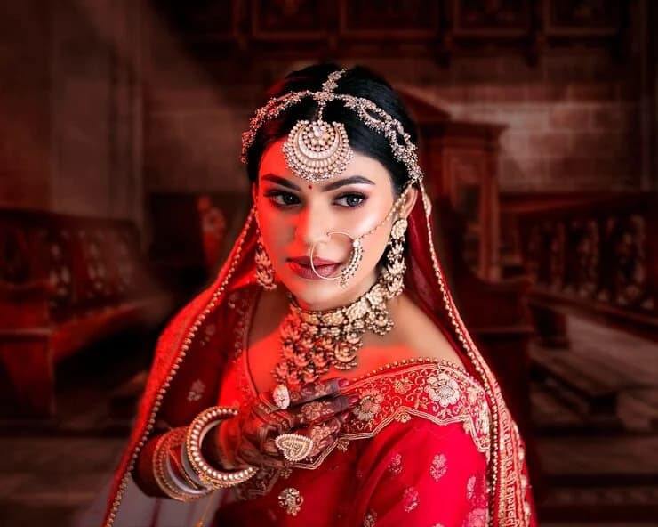 Traditional Bridal Look